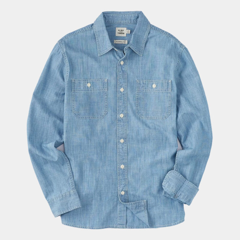 Flint and Tinder Chambray Utility Shirt