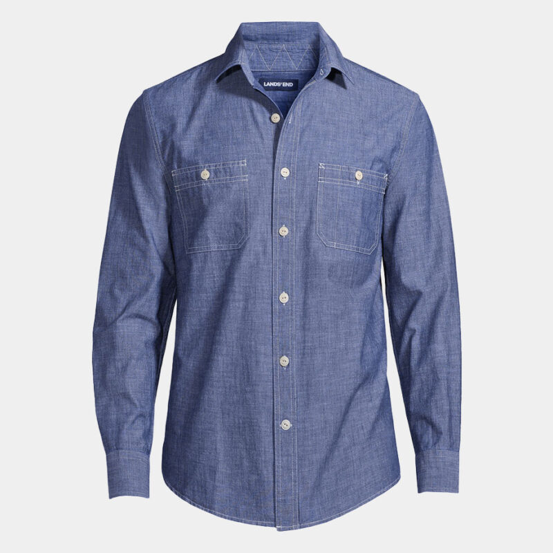 Land's End Chambray shirt