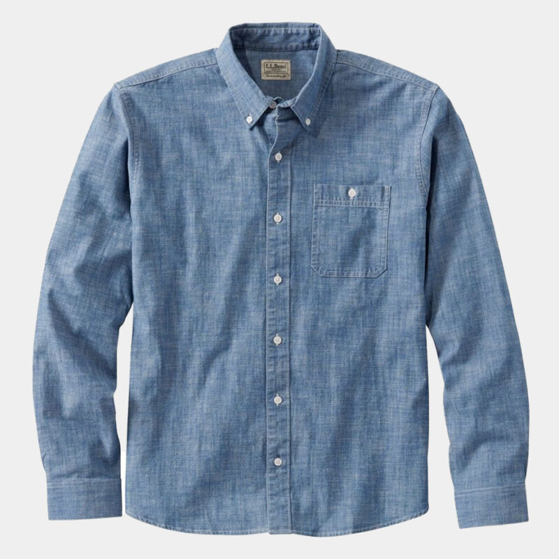 L.L.Bean chambray shirt
