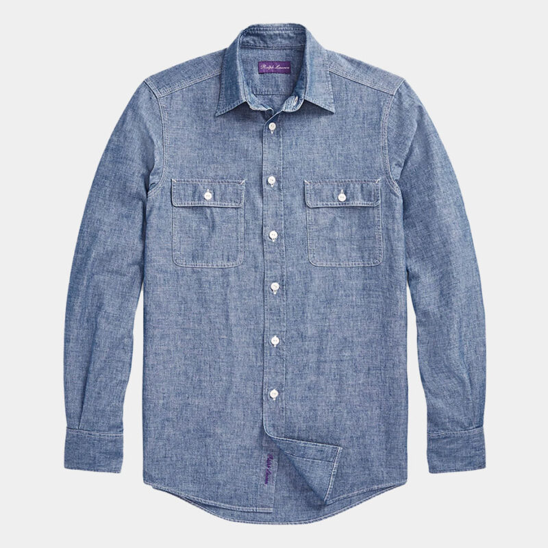 Ralph Lauren Washed Indigo Chambray Shirt