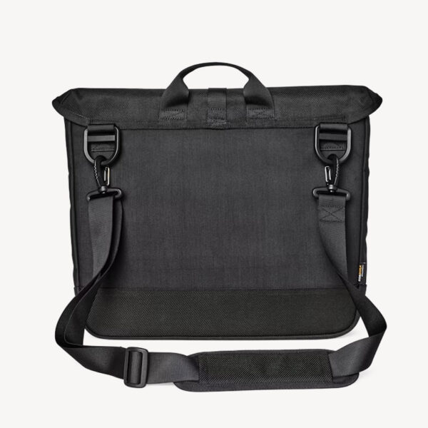 Rear view of the Filson Surveyor Messenger Bag
