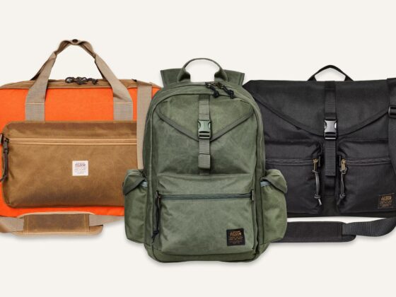 Filson Surveyor Series featuring the Pullman Pack, 36L Backpack, and Messenger Bag