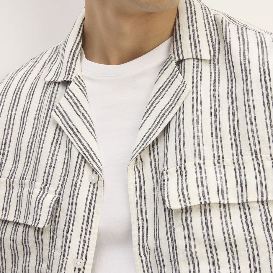 Everlane linen camp shirt