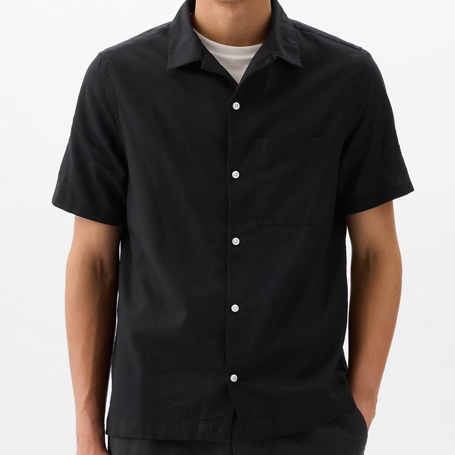 Gap linen-cotton shirt